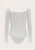 Elegant Office Lady Puff Sleeve Bodysuit