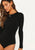 Scoop Neck Long Sleeve Bodysuit